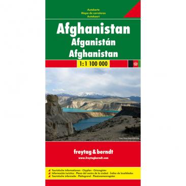 road map Afghanistan 1:1.100.000