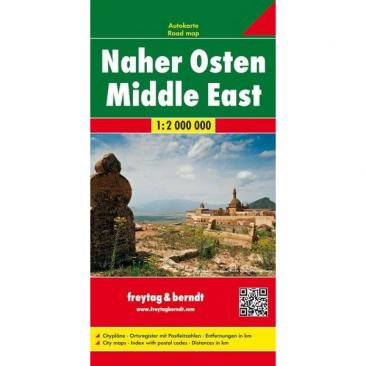 road map Middle East 1:2.000.000