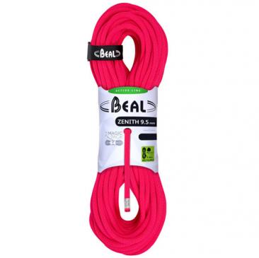 rope BEAL Zenith 9.5mm 70m solid pink