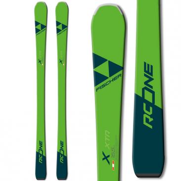 skis FISCHER XTR RC One Flat green