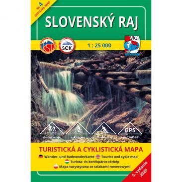 map Slovensky Raj 1:25 000