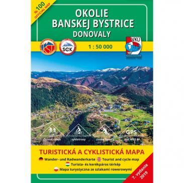 map Banska Bystrica and Donovaly 1:50 000