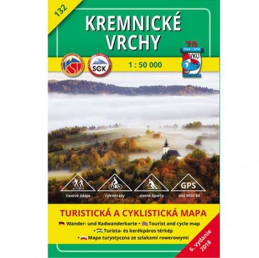 map Kremnicke vrchy 1:50 000