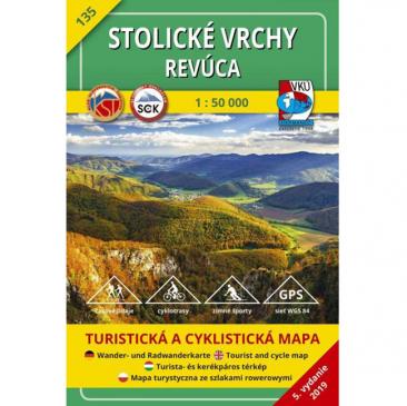 map Stolické vrchy, Revúca 1:50 000