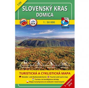 map Slovenský kras, Domica 1:50 000