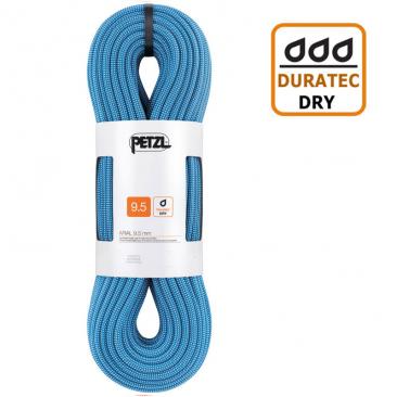 rope PETZL Arial 9.5mm Dry 60m blue