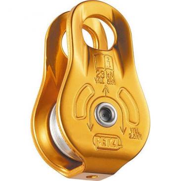 pulley PETZL Fixe yellow