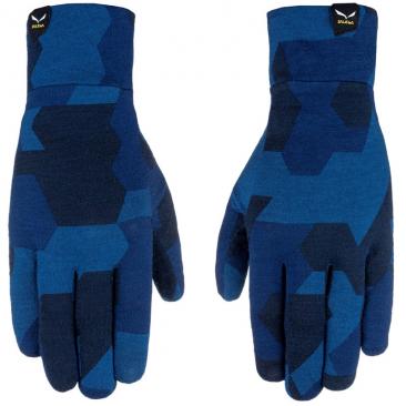 SALEWA Cristallo Liner Gloves navy camou