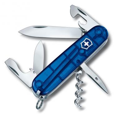 pocket knife VICTORINOX Spartan Transparent blue